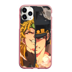 Чехол для iPhone 11 Pro матовый Dio Brando x Jotaro