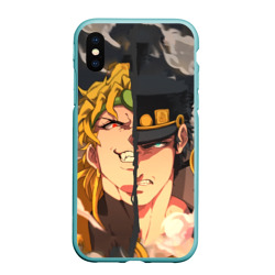 Чехол для iPhone XS Max матовый Dio Brando x Jotaro