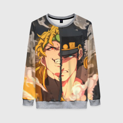 Женский свитшот 3D Dio Brando x Jotaro