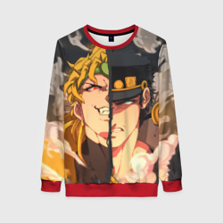 Женский свитшот 3D Dio Brando x Jotaro