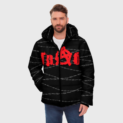 Мужская зимняя куртка 3D Гр.Об, цвет черный - фото 3