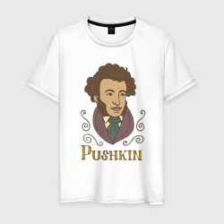 Мужская футболка хлопок А.  С. Пушкин