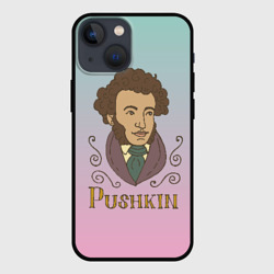 Чехол для iPhone 13 mini А.С.Пушкин