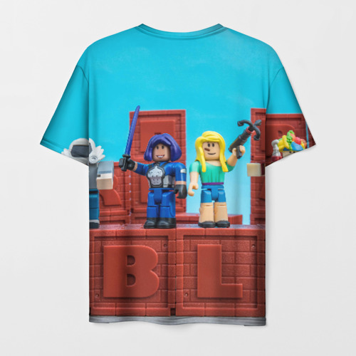 Мужская футболка 3D Roblox, цвет 3D печать - фото 2