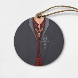 Деревянная игрушка круг Барон Суббота