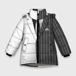 Зимняя куртка для девочек 3D Двойной костюм