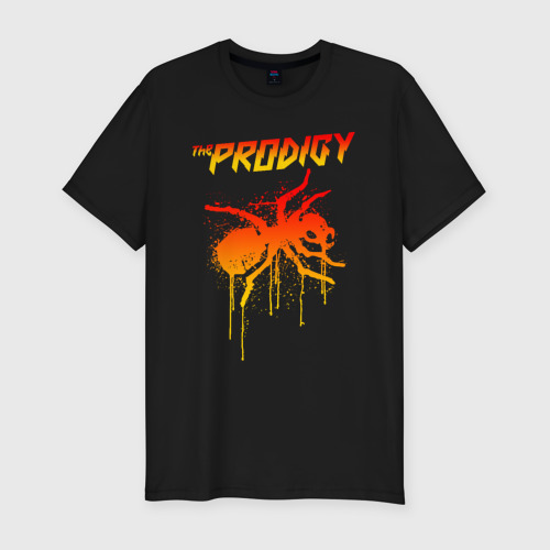 Мужская футболка хлопок Slim The Prodigy, цвет черный