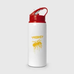 Бутылка для воды с трубочкой The Prodigy