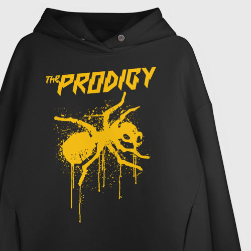 Женское худи Oversize хлопок The Prodigy, цвет черный - фото 3