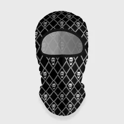 Балаклава 3D Killer Queen белый паттерн