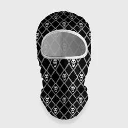 Балаклава 3D Killer Queen белый паттерн
