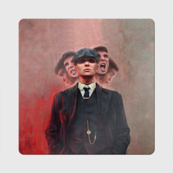 Магнит виниловый Квадрат Томас Шелби Peaky Blinders