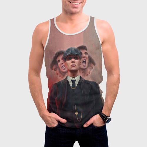 Мужская майка 3D Томас Шелби Peaky Blinders, цвет 3D печать - фото 3