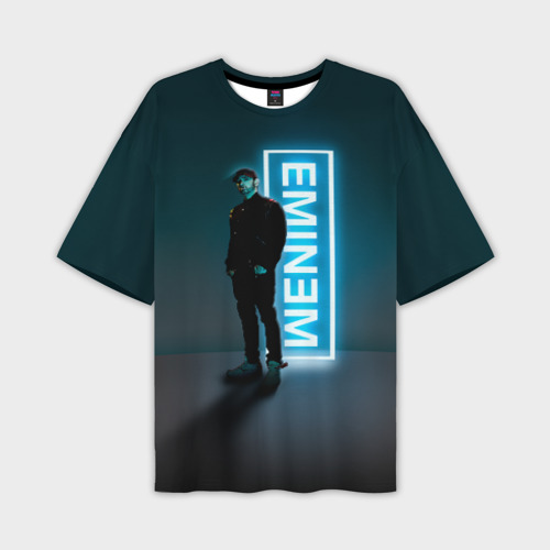 Мужская футболка oversize 3D Eminem, цвет 3D печать