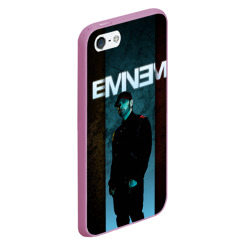 Чехол для iPhone 5/5S матовый Eminem - фото 2