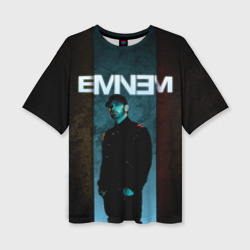 Женская футболка oversize 3D Eminem