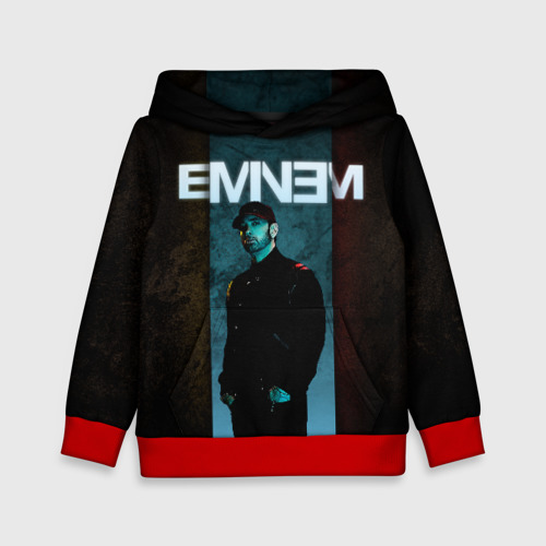 Детская толстовка 3D Eminem, цвет красный