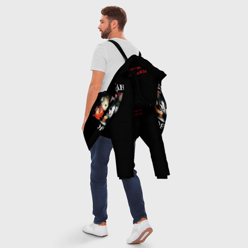 Мужская зимняя куртка 3D Гр.Об + Мышеловка спина, цвет черный - фото 5