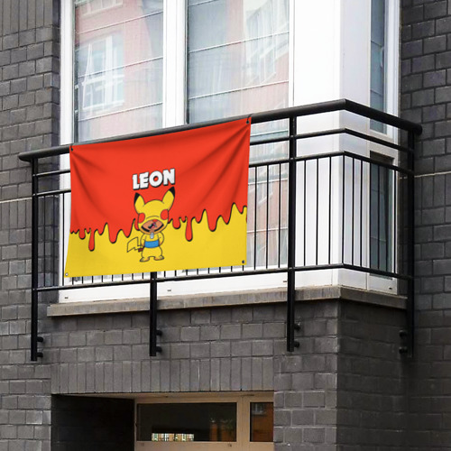 Флаг-баннер Brawl Stars Leon Pikachu - фото 3