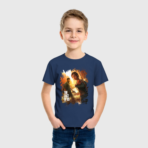 Детская футболка хлопок The Last of Us, цвет темно-синий - фото 3