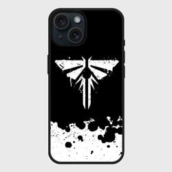 Чехол силиконовый для Apple iPhone 15 матовый The Last of Us 2 Одни из Нас 2 цикады