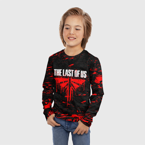 Детский лонгслив 3D The Last of Us, цвет 3D печать - фото 3