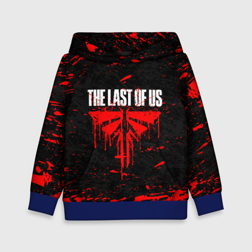 Детская толстовка 3D The Last of Us, цвет синий