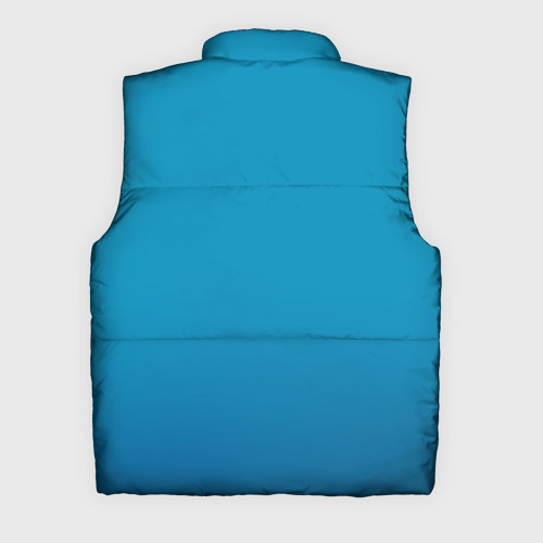 Мужской жилет утепленный 3D Darliing on blue, цвет черный - фото 2