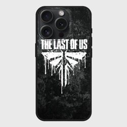 Чехол силиконовый для Apple iPhone 15 Pro матовый Цикады Fireflies the Last of Us