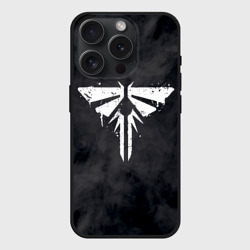 Чехол силиконовый для Apple iPhone 15 Pro матовый Цикады Fireflies the Last of Us