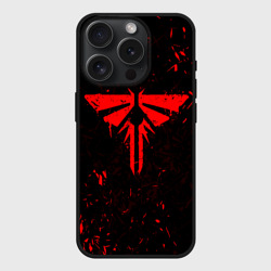 Чехол силиконовый для Apple iPhone 15 Pro матовый The Last of Us 2 Одни из Нас 2