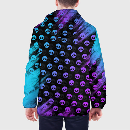 Мужская куртка 3D с принтом Brawl Stars, вид сзади #2