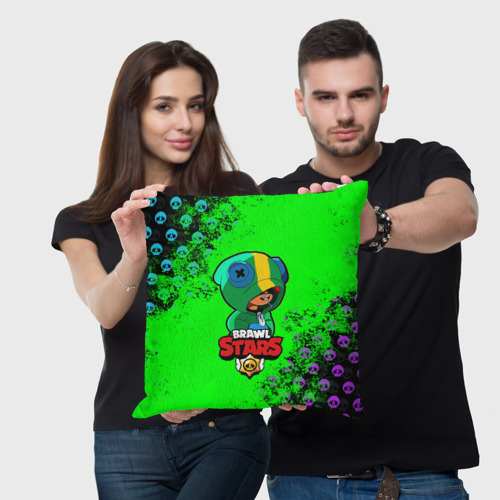 Подушка 3D Brawl Stars Leon - фото 3