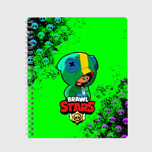 Тетрадь Brawl Stars Leon, цвет линия