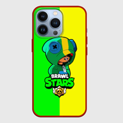 Чехол для iPhone 13 Pro Brawl Stars Leon