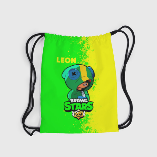 Рюкзак-мешок 3D Brawl Stars LEON - фото 6