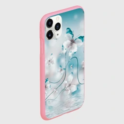 Чехол для iPhone 11 Pro Max матовый Бабочки - фото 2