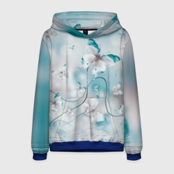 Мужская толстовка 3D Бабочки