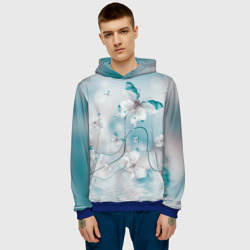 Мужская толстовка 3D Бабочки - фото 2