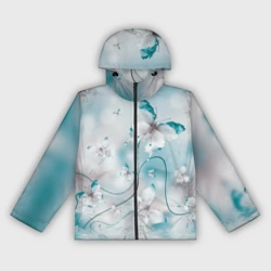 Женская ветровка 3D Бабочки