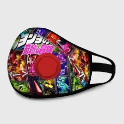 Маска из неопрена ДжоДжо комикс