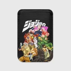 Картхолдер Magsafe магнитный JoJo Герои на черном