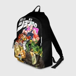 Рюкзак 3D JoJo Герои на черном