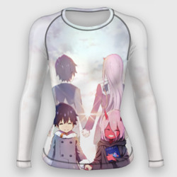 Женский рашгард 3D Ноль два и Хиро