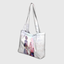 Пляжная сумка 3D Ноль два и Хиро - фото 2