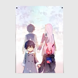 Постер Ноль два и Хиро