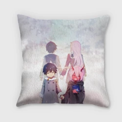 Подушка 3D Ноль два и Хиро