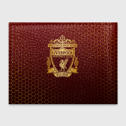 Обложка для студенческого билета Liverpool, цвет красный - фото 2