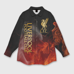 Мужская рубашка oversize 3D Liverpool