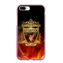 Чехол для iPhone 7Plus/8 Plus матовый Liverpool Ливерпуль